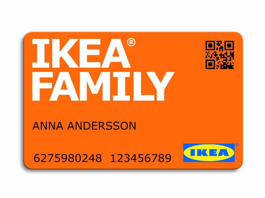 Ikea family карта